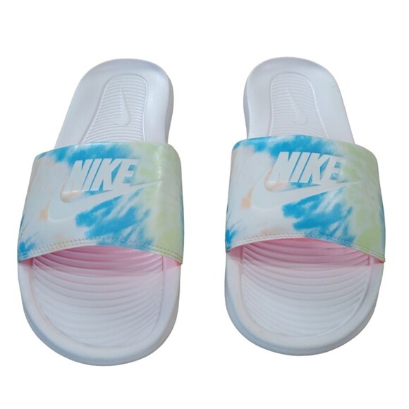Nike Tie Dye Victori Slides - Picture 2 of 7